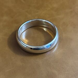 Chic Silver Band Bracelet